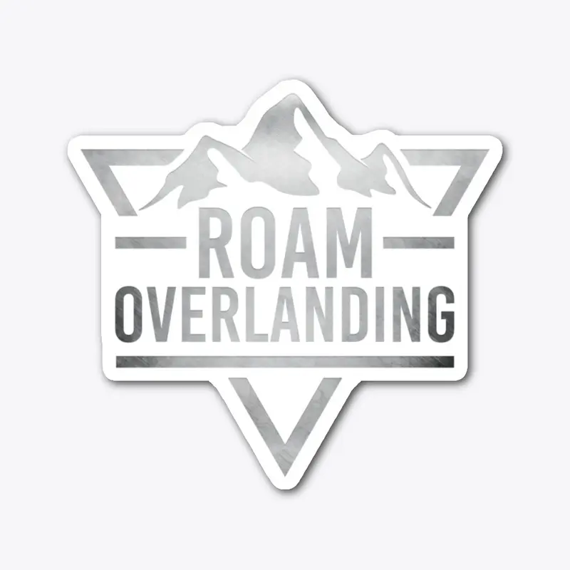 ROAM Overlanding Sticker (Light)